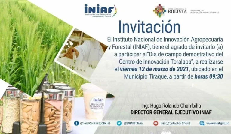 DÍA DEMOSTRATIVO «TORALAPA” (Cbba.)