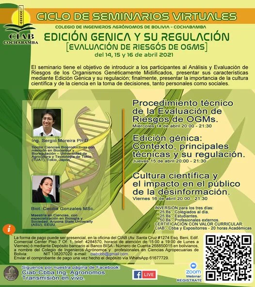 EDICIÓN GÉNICA – OGM