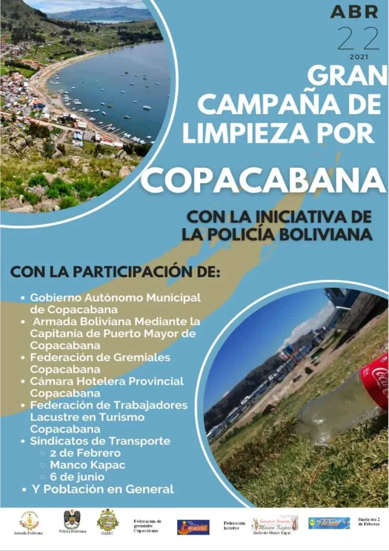 CAMPAÑA DE LIMPIEZA – COPACABANA
