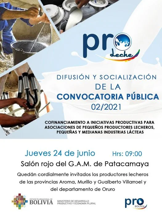 CONVOCATORIA PROLECHE