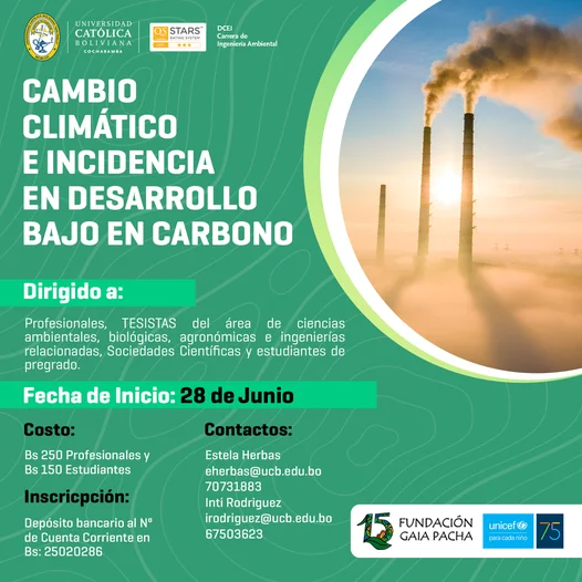 CAMBIO CLIMÁTICO