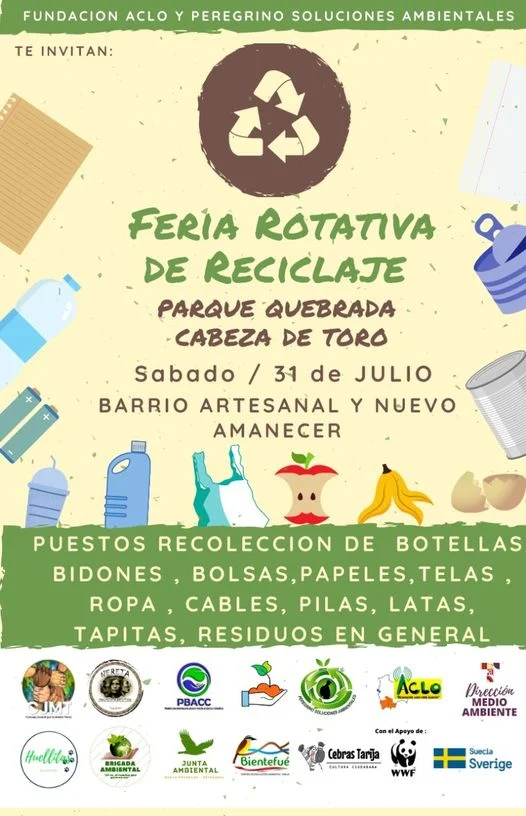 FERIA DE RECICLAJE EN TARIJA
