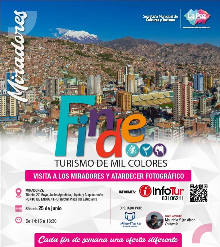 MIRADORES DE CIUDAD DE LA PAZ