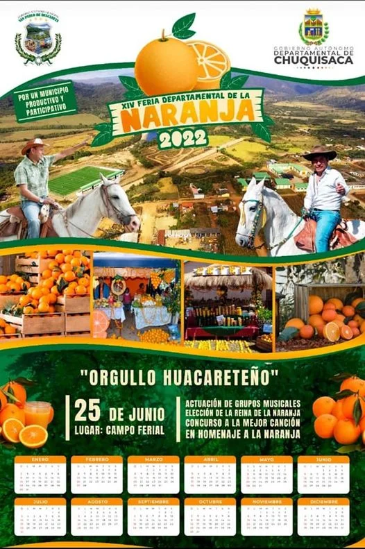 FERIA: DPTAL. DE LA NARANJA – Chuq.