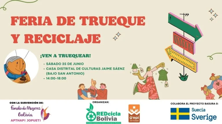 FERIA: TRUEQUE Y RECICLAJE – LP.