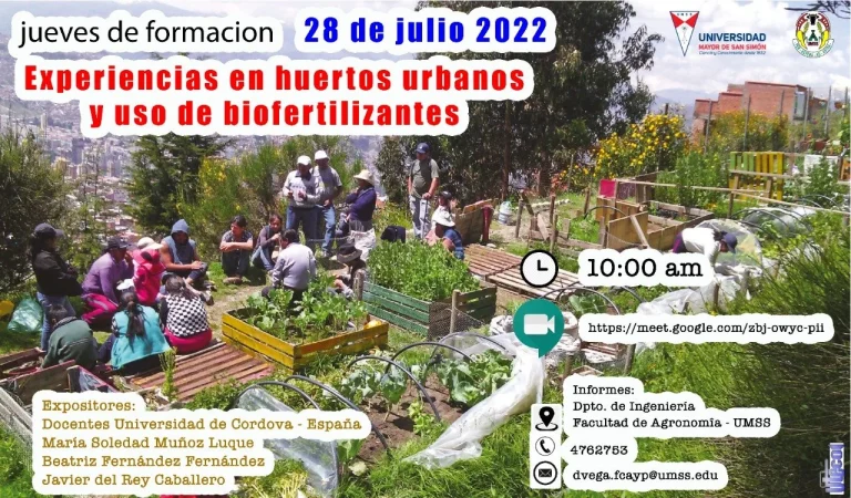 HUERTOS URBANOS Y BIOFERTILIZANTES