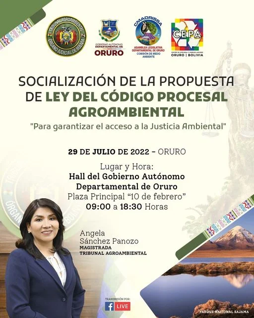 CÓDIGO PROCESAL AGROAMBIENTAL