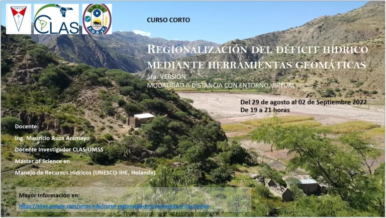 DÉFICIT HÍDRICO CON GEOMÁTICA