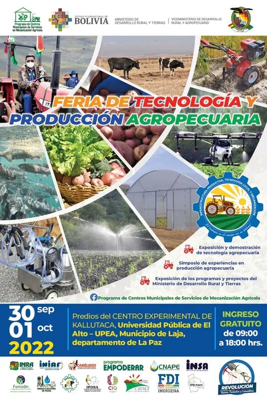 FERIA TECNOLOG. AGROPECUARIA – LP.