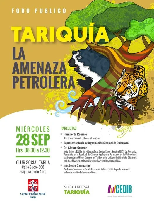 FORO SOBRE TARIQUIA – TJA.