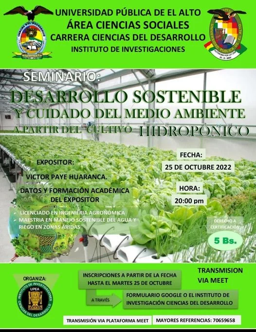 CULTIVO HIDROPÓNICO