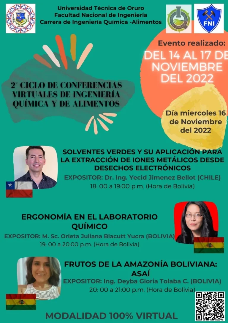 INGENIERÍA QUÍMICA Y ALIMENTOS