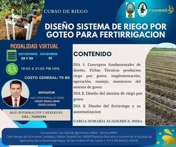 RIEGO PARA FERTIRRIGACIÓN