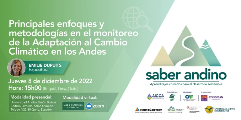 CAMBIO CLIMÁTICO EN LOS ANDES