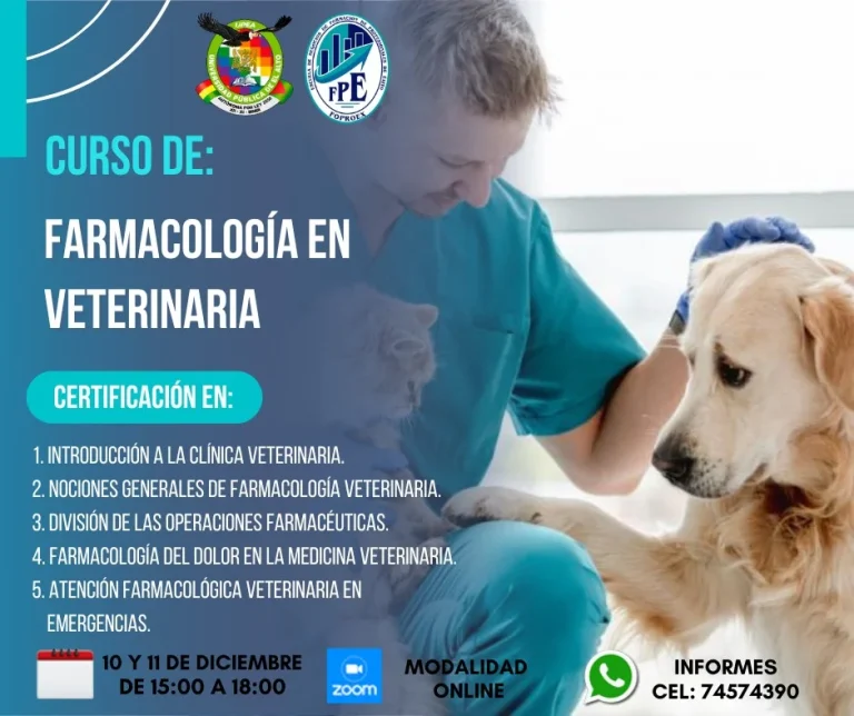 CURSO FARMACOLOGÍA – LP.