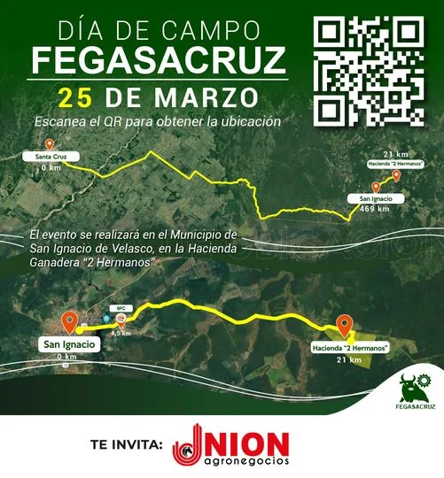 DIA DE CAMO FEGASACRUZ, en Santa Cruz, el 25/marzo.