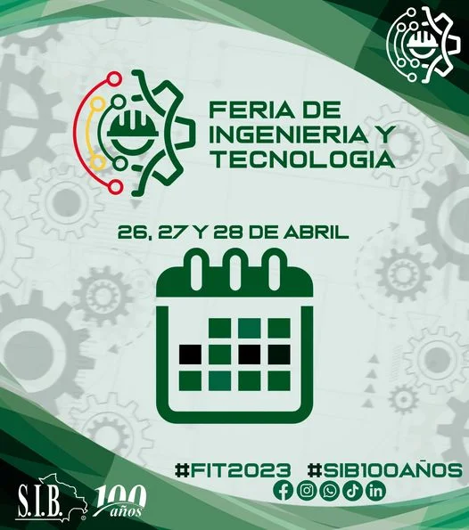 FERIA DE INGENIERÍA Y TECNOLOGÍA, en La Paz, del 26 al 28/abril.