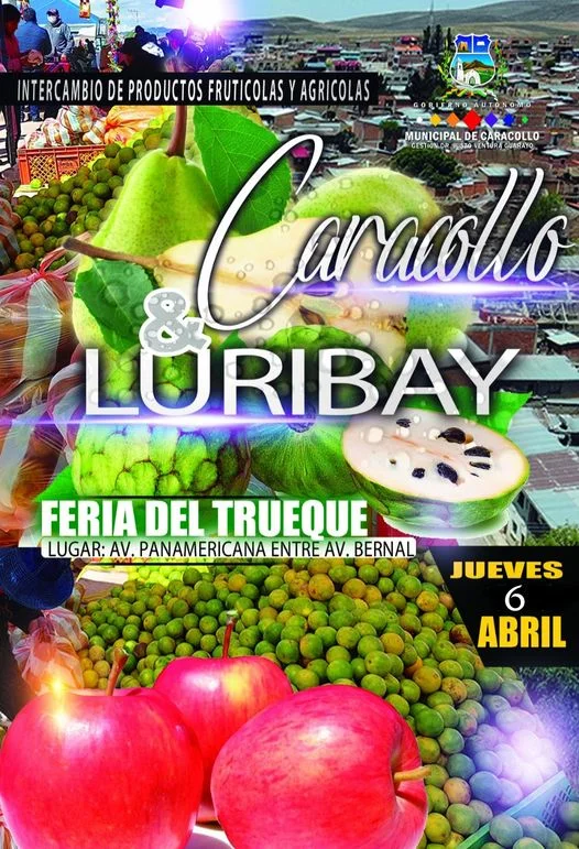 FERIA DEL TRUEQUE, en Oruro, el 6/abril.