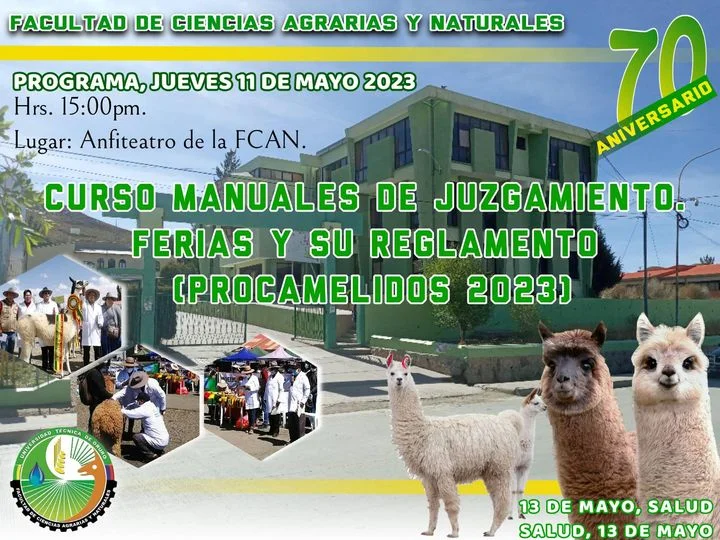 Curso MANUALES DE JUZGAMIENTO, en Oruro, el 11/mayo.