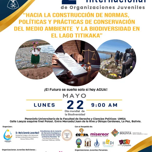 NORMAS POLÍTICAS – LAGO TITICACA, en La Paz, el 22/mayo.