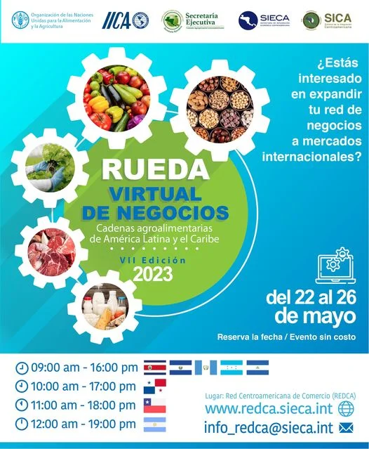 RUEDA DE NEGOCIOS, virtual, del 22 al 26/mayo.