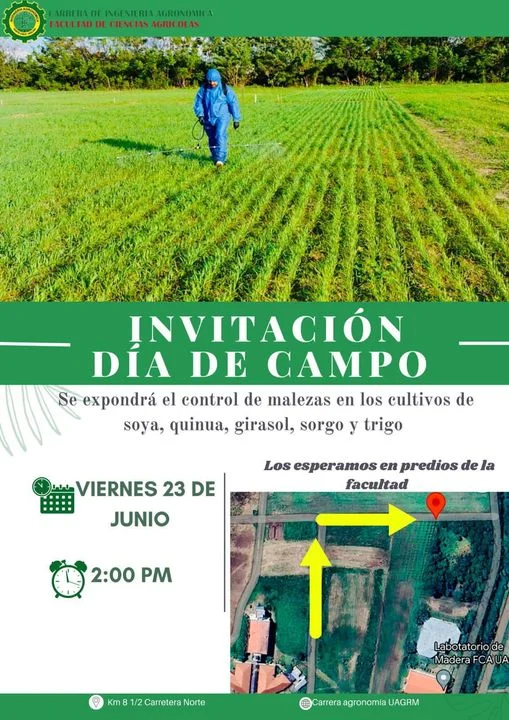 DÍA DE CAMPO, en Santa Cruz, el 23/junio.