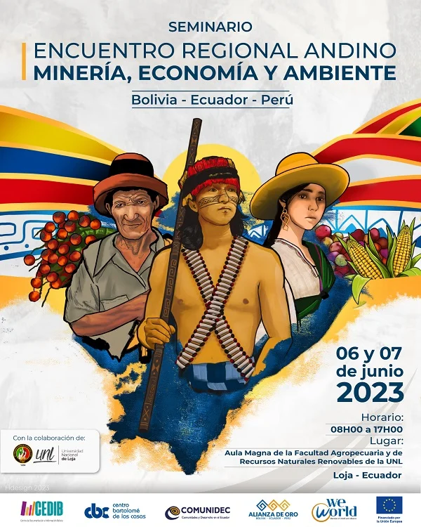 Seminario ENCUENTRO REGIONAL ANDINO, en Loja-Ecuador, el 6 y 7/junio.