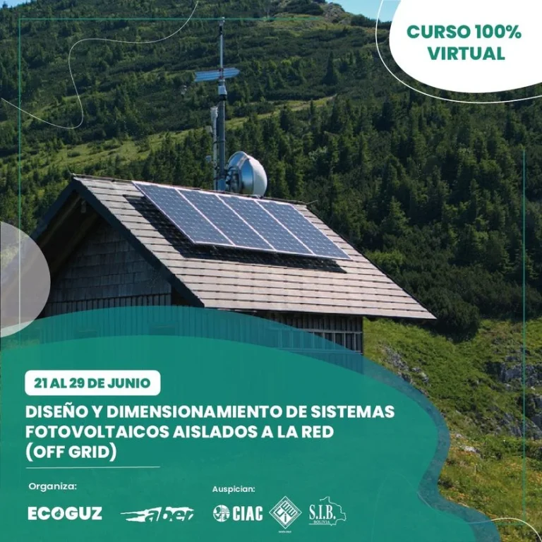 DIMENSIONAMIENTO SISTEMAS FOTOVOLTAICOS, del 21 al 29/junio.