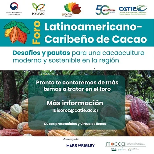Foro LATINOAMERICANO – CARIBEÑO DE CACAO.