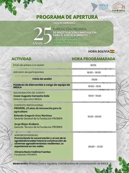 Seminarios INVESTIGACIÓN E INNOVACIÓN, el 3/agosto.