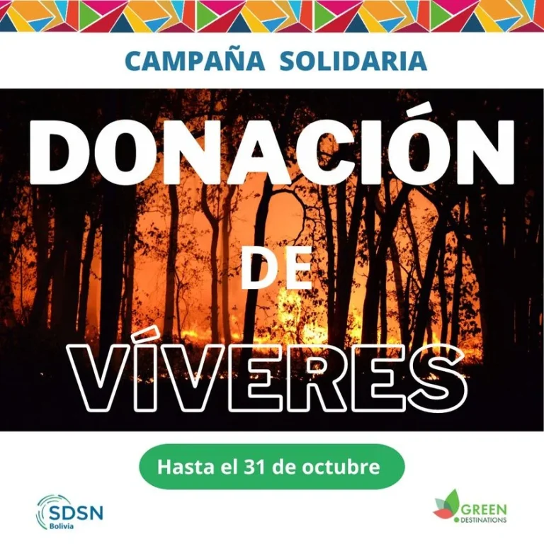 Campaña RECOLECCIÓN DE VÍVERES, La Paz, hasta 31/octubre.