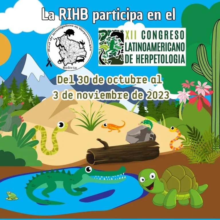 CONGRESO LATIN. DE HERPETOLOGÍA, EB Cochabamba, 30/oct. al 3/nov.