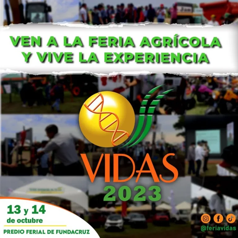 VIDAS 2023, en Santa Cruz, el 13 y 14/octubre.