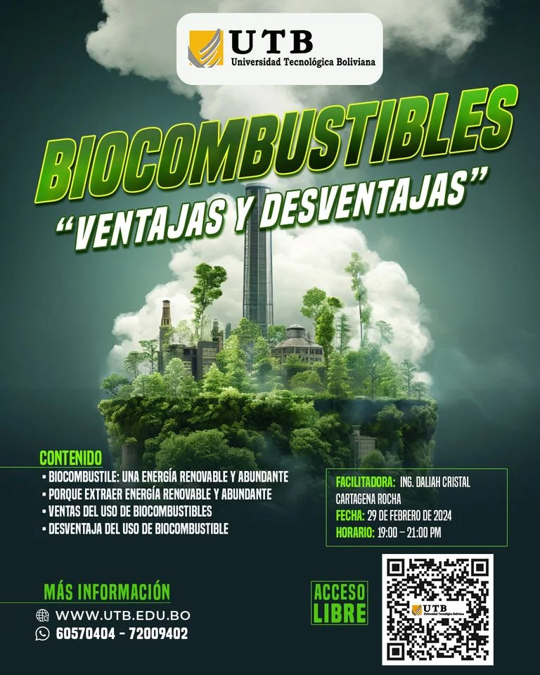 BIOCOMBUSTIBLES «VENTAJAS Y DESVENTAJAS, en La Paz, el 29-feb.