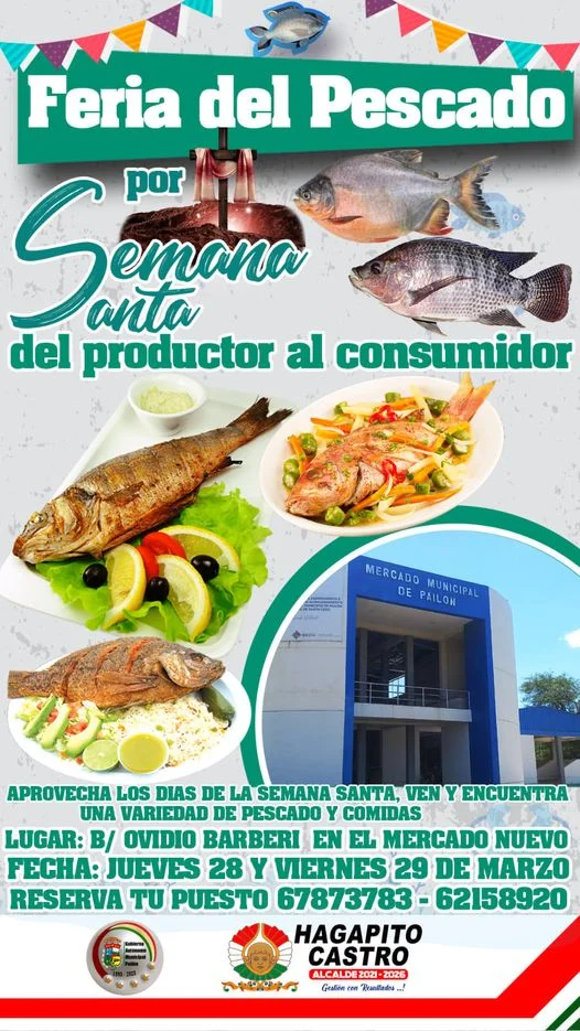 FERIA DEL PESCADO, en Santa Cruz, el 28 y 29-marzo