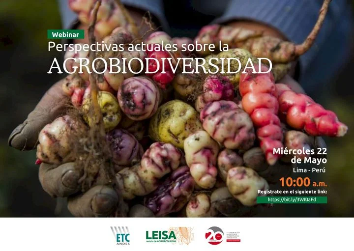 Seminario PERSPECTIVAS ACTUALES SOBRE LA AGROBIODIVERSIDAD, virtual, el 22-mayo