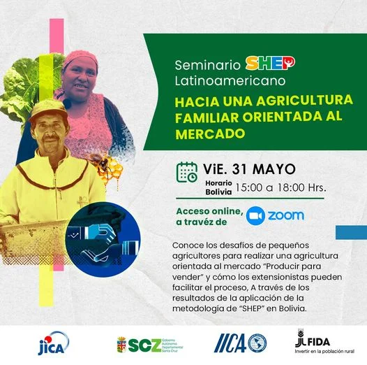Seminario HACIA UNA AGRICULTURA FAMILIAR ORIENTADA AL MERCADO, virtual, el 31-mayo