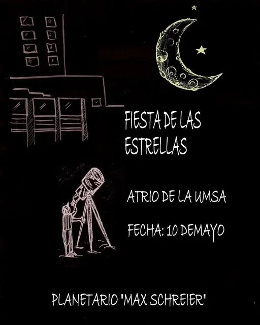 FIESTA DE LAS ESTRELLAS, en La Paz, el 10-mayo