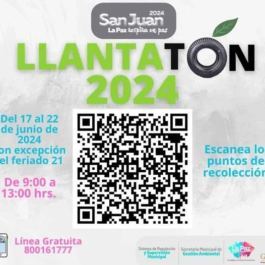 LLANTATÓN 2024, en La Paz, del 17 al 22-junio