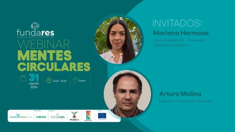 Seminario MENTES CIRCULARES, en Santa Cruz, el 31-julio