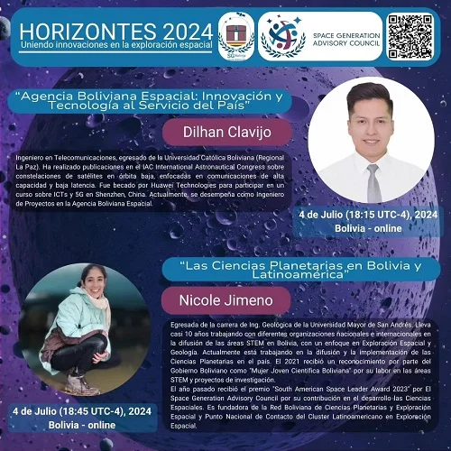 Workshop HORIZONTES 2024, en La Paz, el 4 y 5-julio