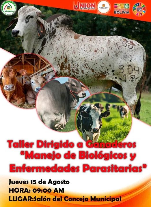 Taller MANEJO BIOLÓGICO Y ENFERMEDADES PARASITARIAS, en Chuquisaca, el 15-agosto