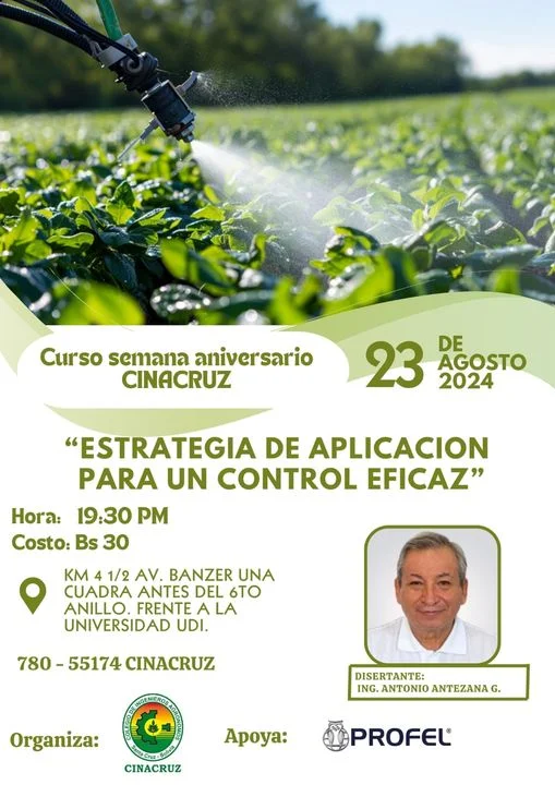 Curso ESTRATEGAS DE APLICACIÓN PARA UN CONTROL EFICAZ, en Santa Cruz, el 23-agosto