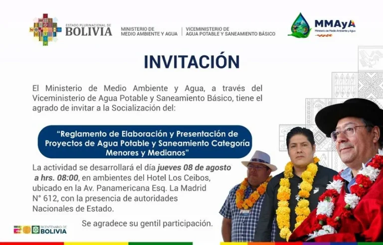 Socialización REGLAMENTO DE ELABORACIÓN Y PRESENTACIÓN DE PROYECTOS, en Tarija, el 9-agosto