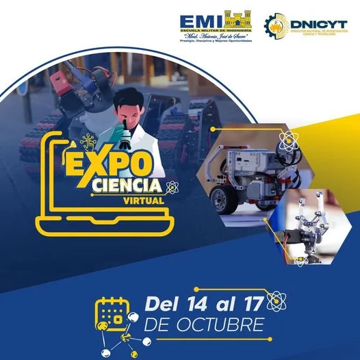 EXPOCIENCIA, virtual, del 14 al 17-octubre