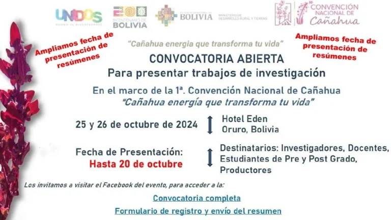 CONVENCIÓN NACIONAL DE CAÑAHUA, en Oruro, el 25 y 26-octubre