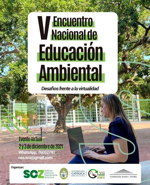 Encuentro Nal. EDUCACIÓN AMBIENTAL, virtual (Santa Cruz), el 2 y 3- dic.