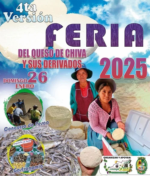 FERIA DEL QUESO Y SUS DERIVADOS, en Villa Abecia –  Chuquisaca, el 26-enero