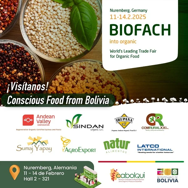 FERIA BIOFACH, Nuremberg – ALEMANIA, del 11 al 14-febrero