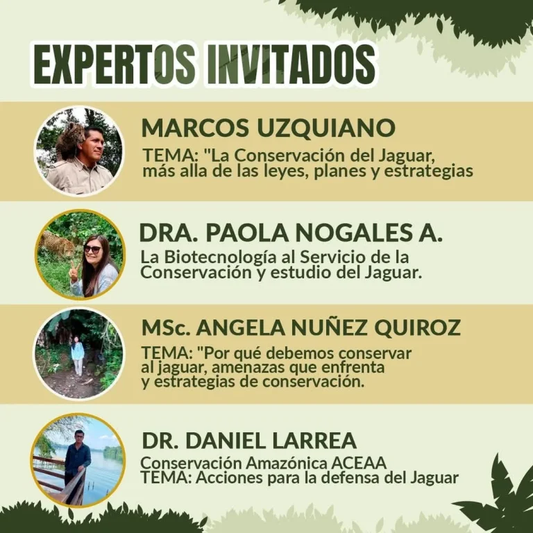 Seminario COMO GARANTIZAR LA CONSERVACIÓN DEL JAGUAR EN BOLIVIA, en La Paz, el 19-mayo